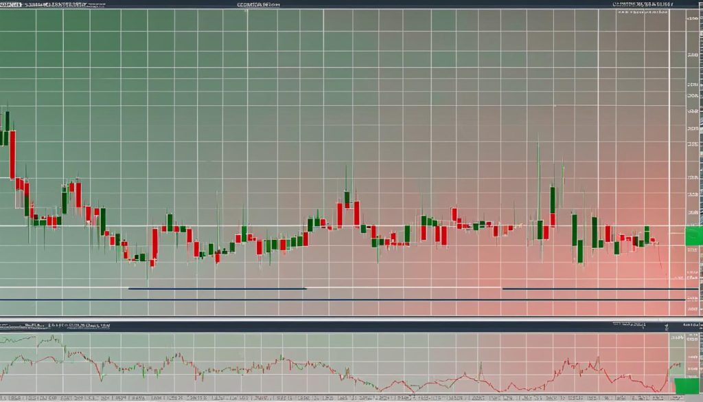 Forex trading chart illustrating advantages and risks in Egypt