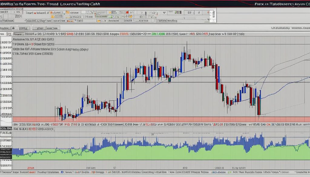 Low-risk forex pairs chart