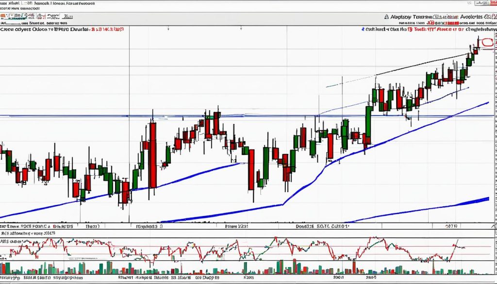 Technical Analysis Double Top Chart Example