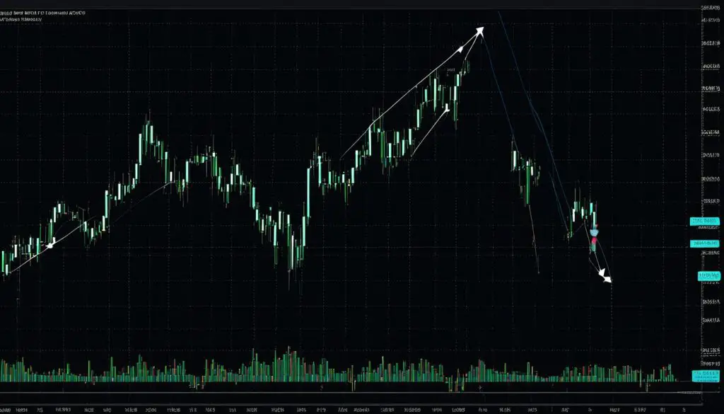 diamond pattern trading chart