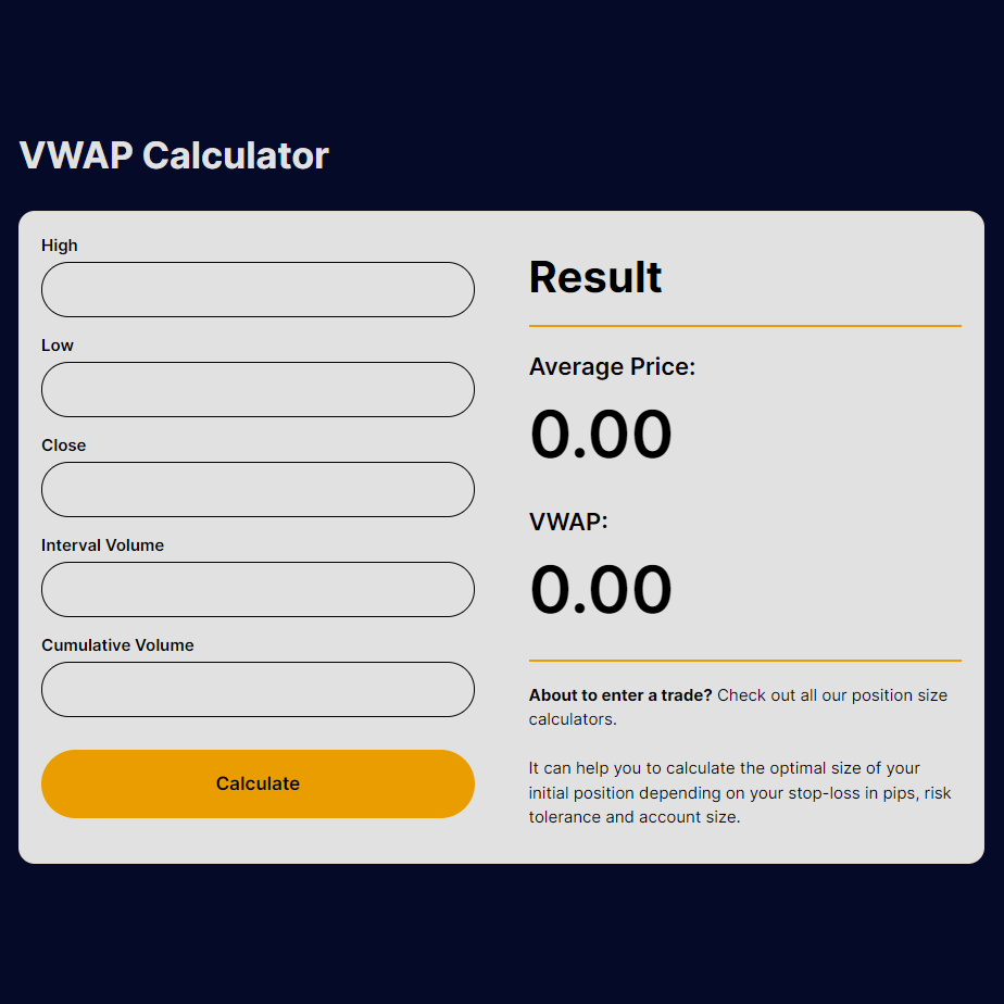 vwap-calculator-free