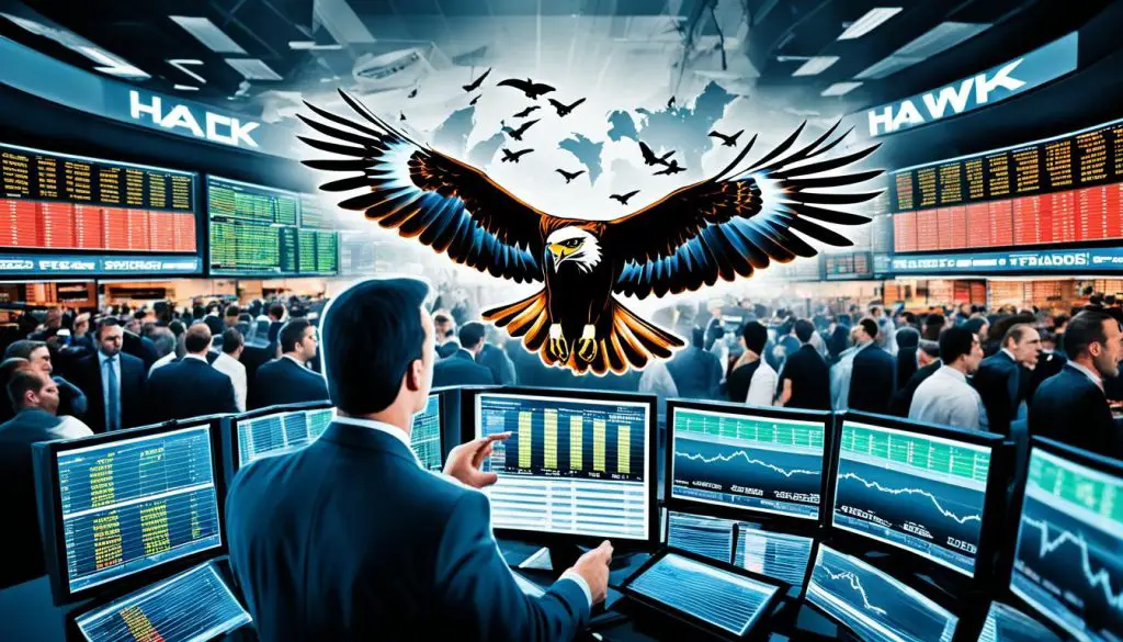 hawkish meaning in trading center